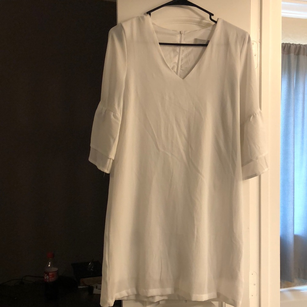 White dress